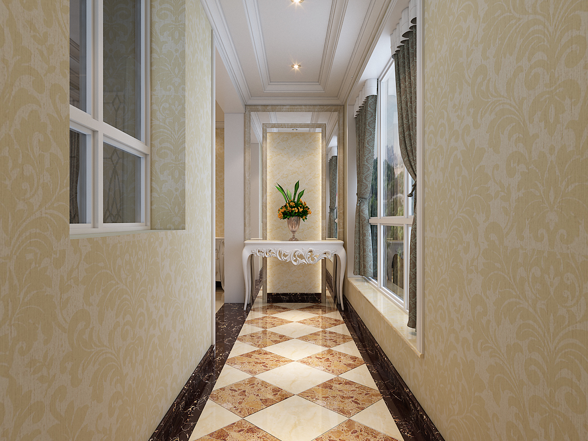 正定墅洋居禮245平米三室兩廳四衛(wèi)歐式風(fēng)格裝修效果圖 正定墅洋居禮245平米三室兩廳四衛(wèi)歐式風(fēng)格裝修效果圖