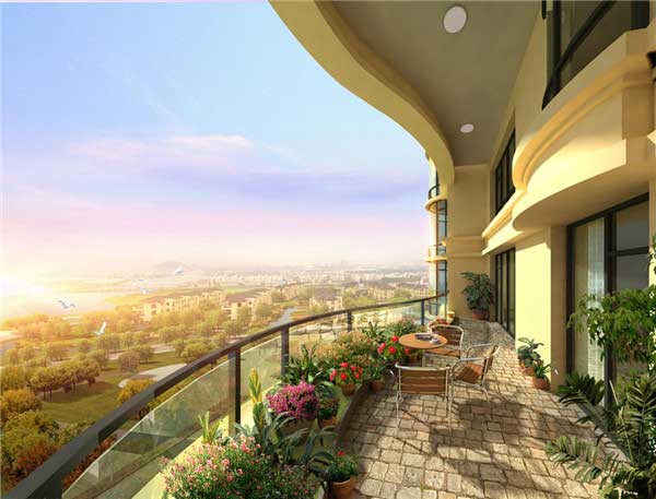 陽(yáng)臺(tái)效果圖