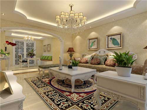 翠提春曉138平米三室兩廳一衛(wèi)簡歐效果圖 翠提春曉138平米三室兩廳一衛(wèi)簡歐效果圖