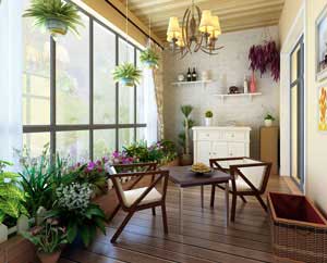 陽(yáng)臺(tái)不夠大？趕緊來(lái)看看怎樣合理利用