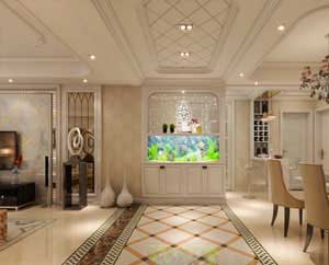 奧北公元128平米三室兩廳兩衛(wèi)簡歐風(fēng)格裝修效果圖 奧北公元128平米三室兩廳兩衛(wèi)簡歐風(fēng)格裝修效果圖