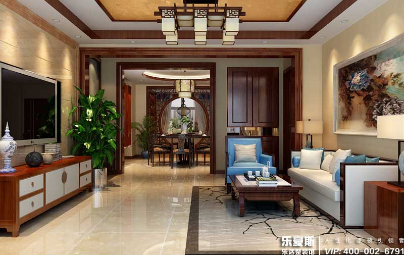 禮居洋墅300㎡別墅中式風格 禮居洋墅300㎡別墅中式風格