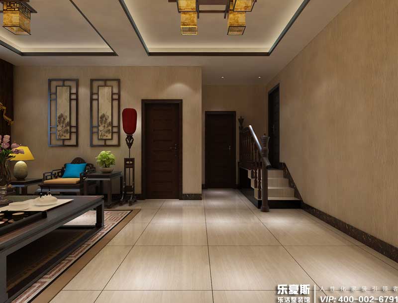 墅洋居禮別墅面積360㎡中式裝修