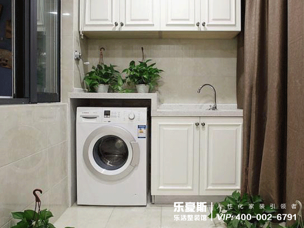 陽臺洗衣機裝修設計