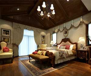 石家莊別墅臥室設(shè)計