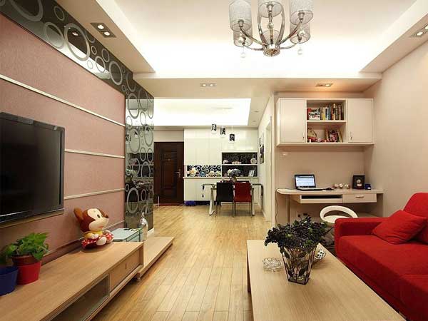 石家莊二居室效果圖