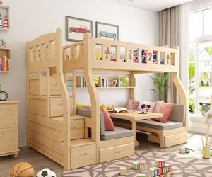 給孩子一個快樂安全的成長環(huán)境，從兒童床的選購開始