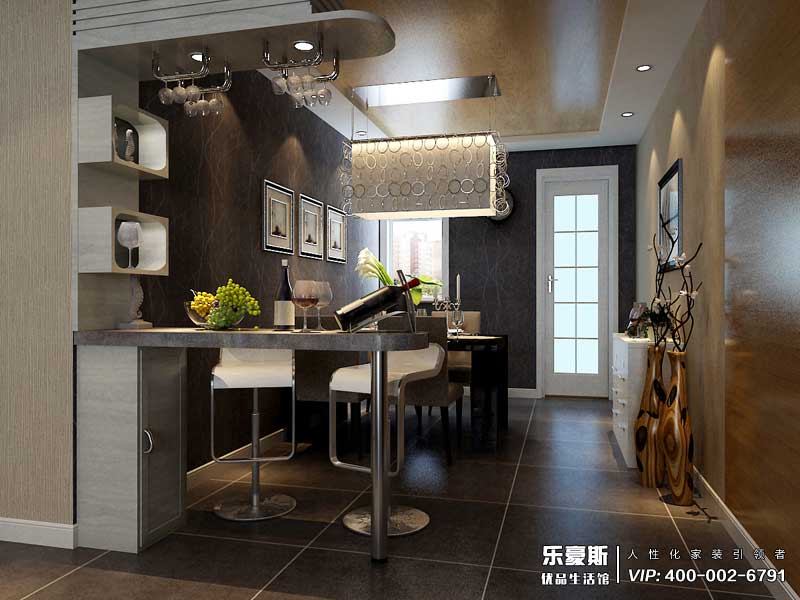 石家莊建投十號院168平米后現(xiàn)代風格裝修效果圖