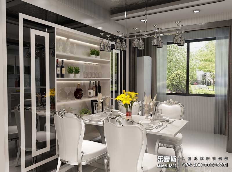 星河盛世三室現(xiàn)代裝修風(fēng)格效果圖