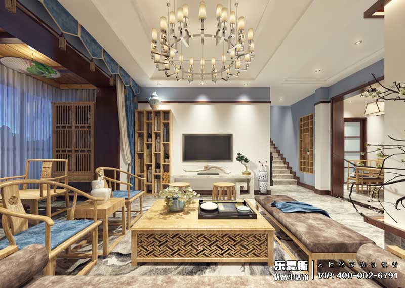 碧桂園180平米新中式風格效果圖