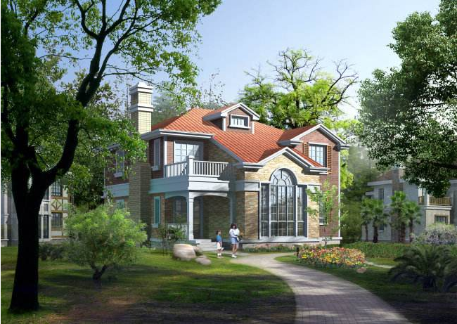 石家莊別墅外景設計