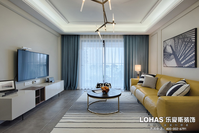 正定御河上院現(xiàn)代簡約主臥裝修