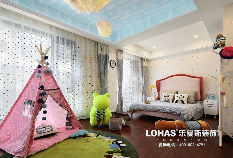 御河上院176平米裝修效果圖