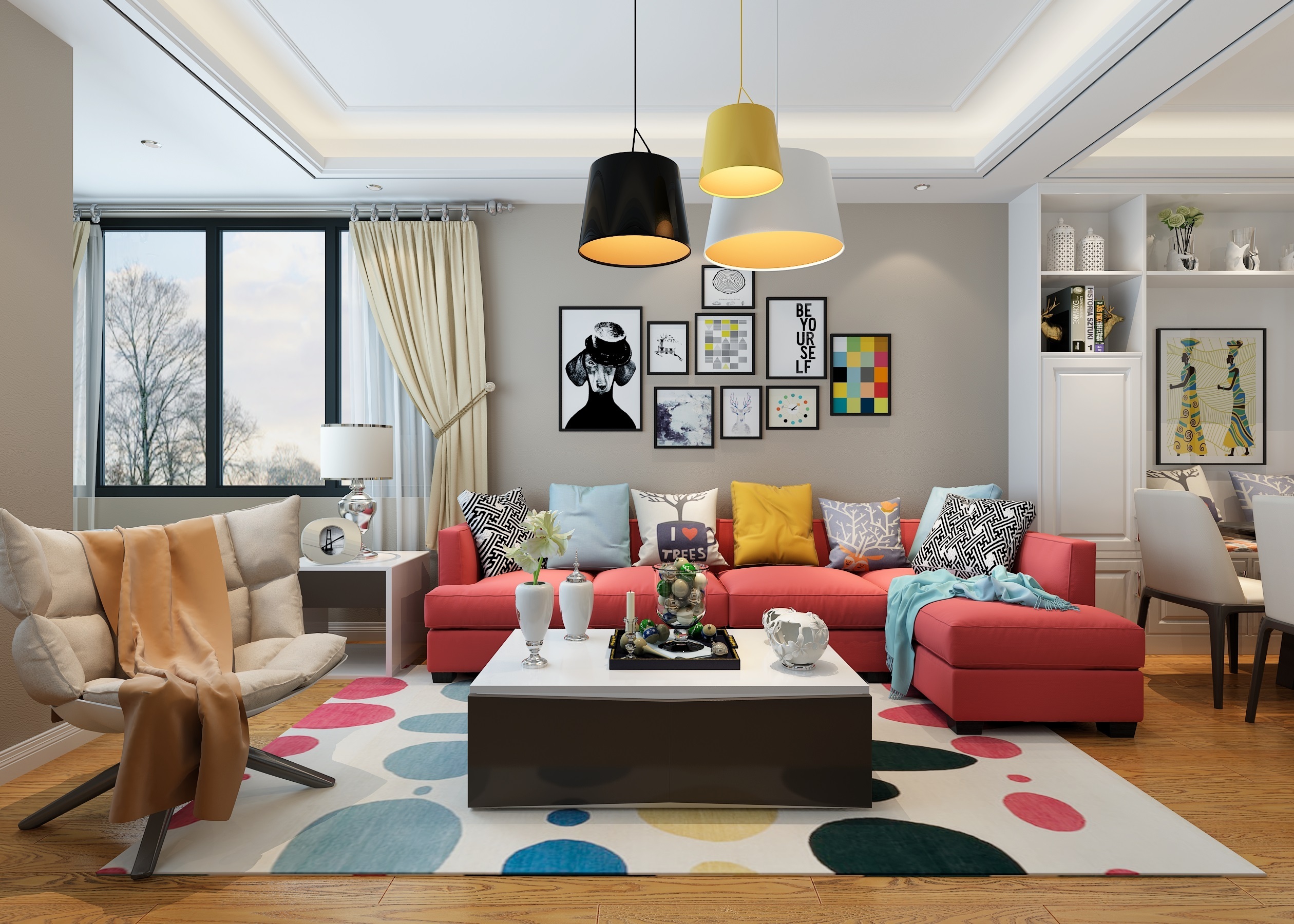 【裝修知識(shí)】學(xué)會(huì)了這5個(gè)小戶型裝修技巧，小家也能越住越大