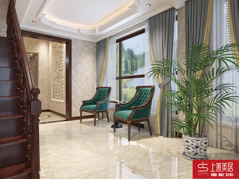 春江花月360平別墅美式