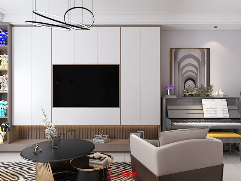 西美華盛80平現代風格