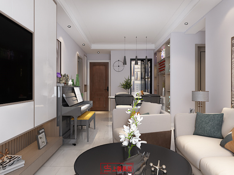 西美華盛80平現代風格