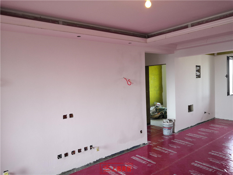 潤都榮園120平#6/油工第一遍膩子