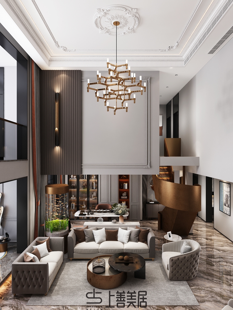 龍溪城300平上躍裝修效果圖6