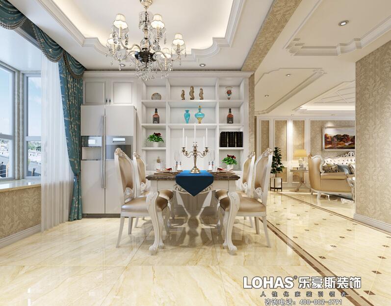 裝修樣板間120平方米三室二廳家