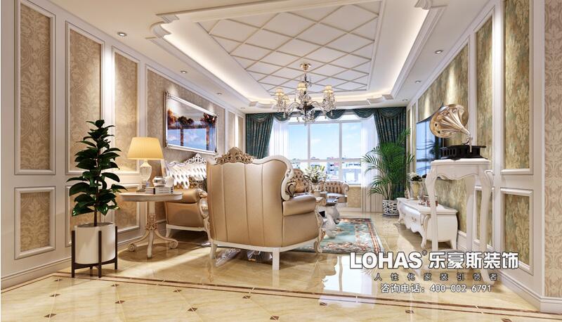 裝修樣板間120平方米三室二廳家