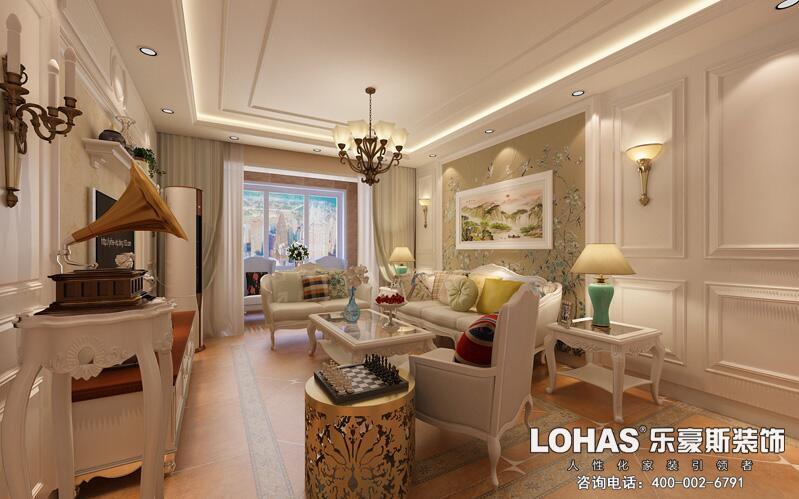 裝修樣板間120平方米三室二廳家