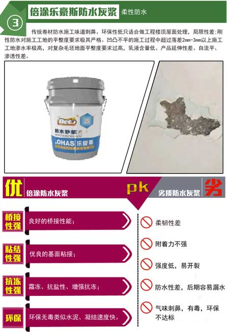 倍涂防水灰漿