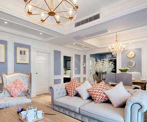 石家莊120平米美式裝修風(fēng)格 是你喜歡的菜嗎？