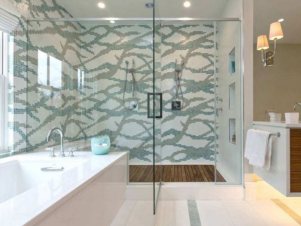 衛(wèi)生間干濕分區(qū)全隔斷玻璃