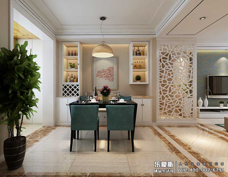 保利花園137平米簡(jiǎn)約風(fēng)格裝修效果圖