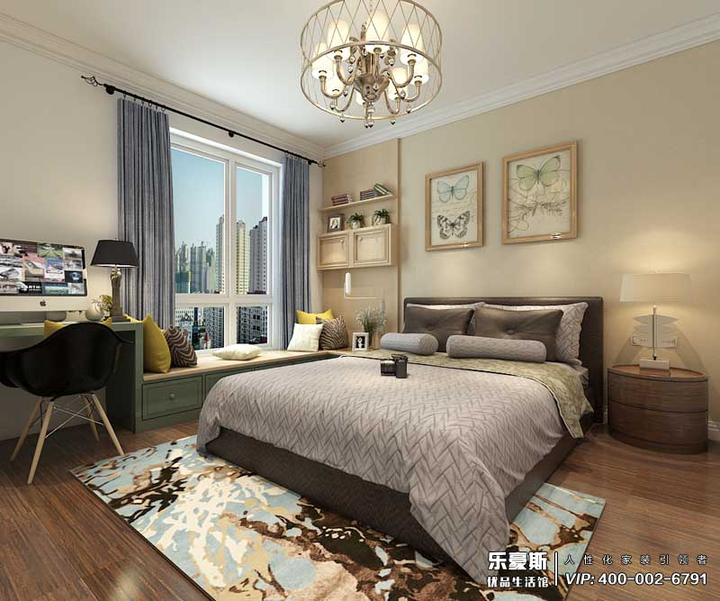 天海譽天下139平米北歐風格裝修效果圖