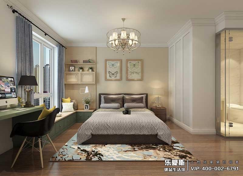 天海譽天下139平米北歐風格裝修效果圖