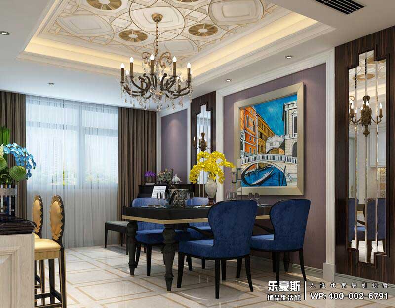 富強(qiáng)電力小區(qū)簡(jiǎn)美風(fēng)格裝修效果圖