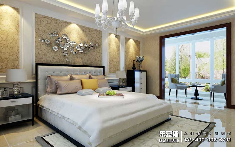 萬信城市花園170平米簡約風(fēng)格裝修效果圖