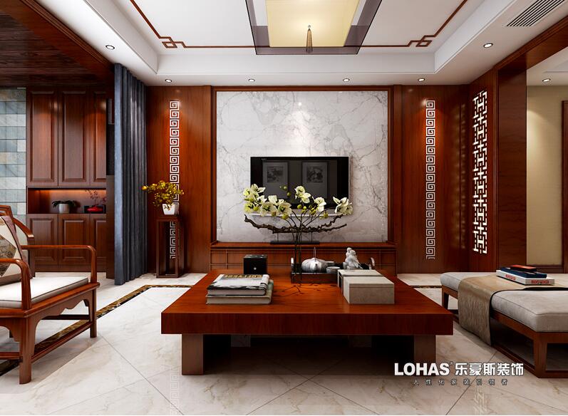 石家莊上山間中式風格裝修效果圖