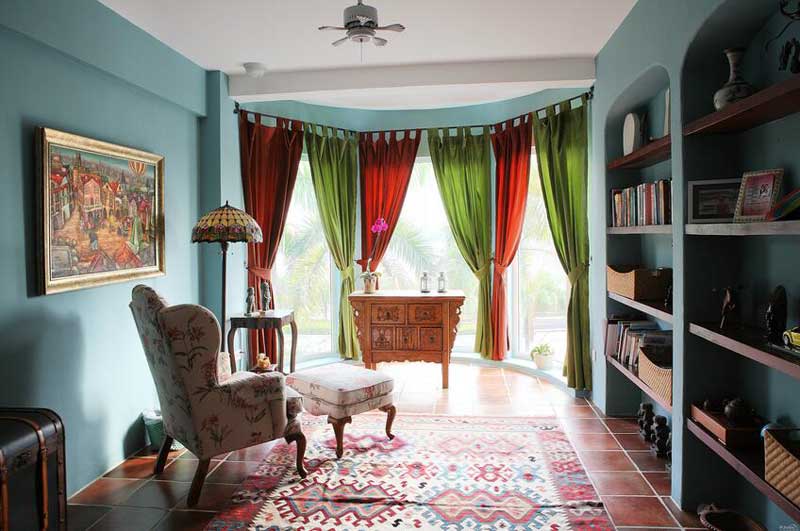 英式田園風格別墅裝修效果圖