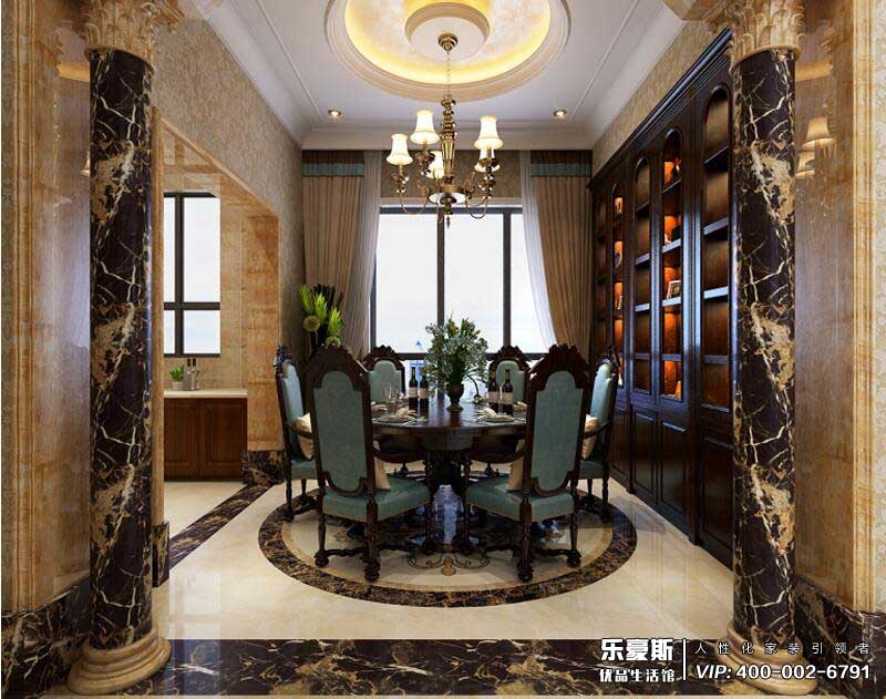 石家莊碧桂園240平米新古典風(fēng)格別墅裝修效果圖