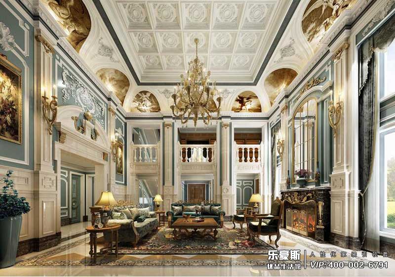 法式風(fēng)格別墅裝修效果圖