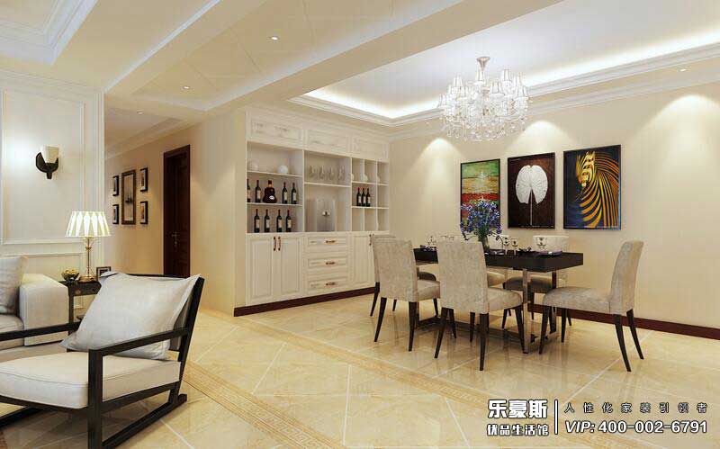 石家莊萬信花園220平米現(xiàn)代簡約風(fēng)格裝修效果圖