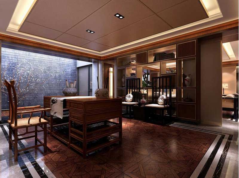 書房別墅裝修效果圖