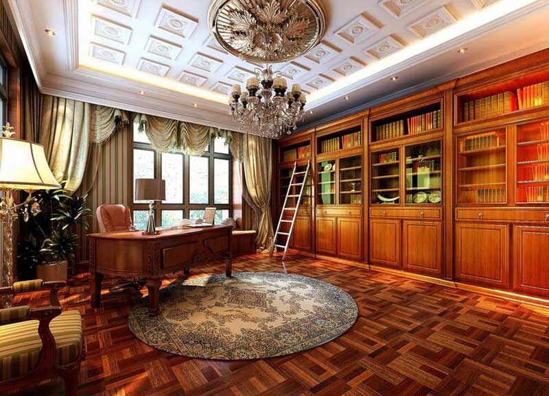 書房別墅裝修效果圖