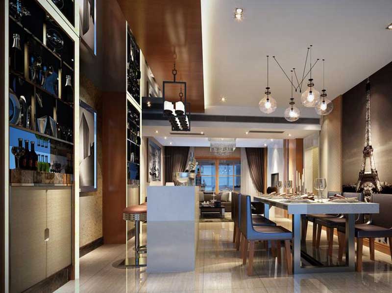 餐廳別墅裝修效果圖