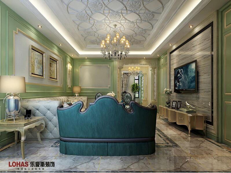 大者別墅新古典風(fēng)格別墅裝修效果圖