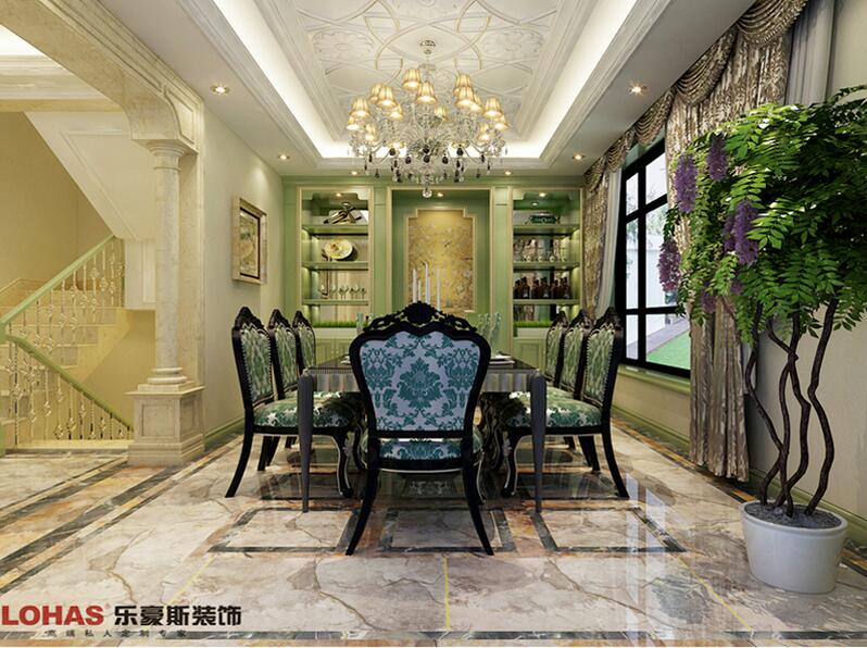 大者別墅新古典風(fēng)格別墅裝修效果圖