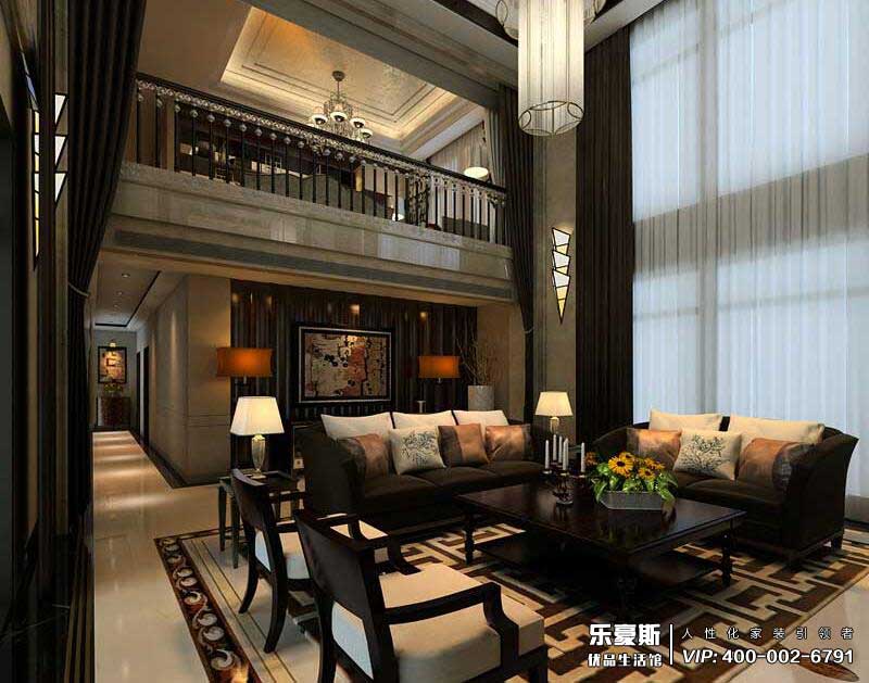 西美金山湖小鎮(zhèn)后現(xiàn)代風格別墅裝修效果圖