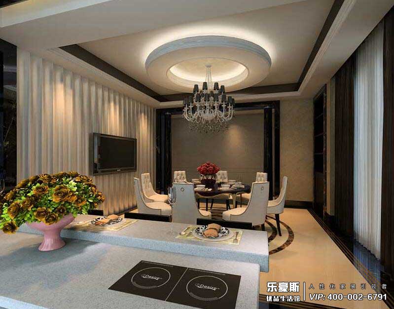 西美金山湖小鎮(zhèn)后現(xiàn)代風(fēng)格別墅裝修效果圖