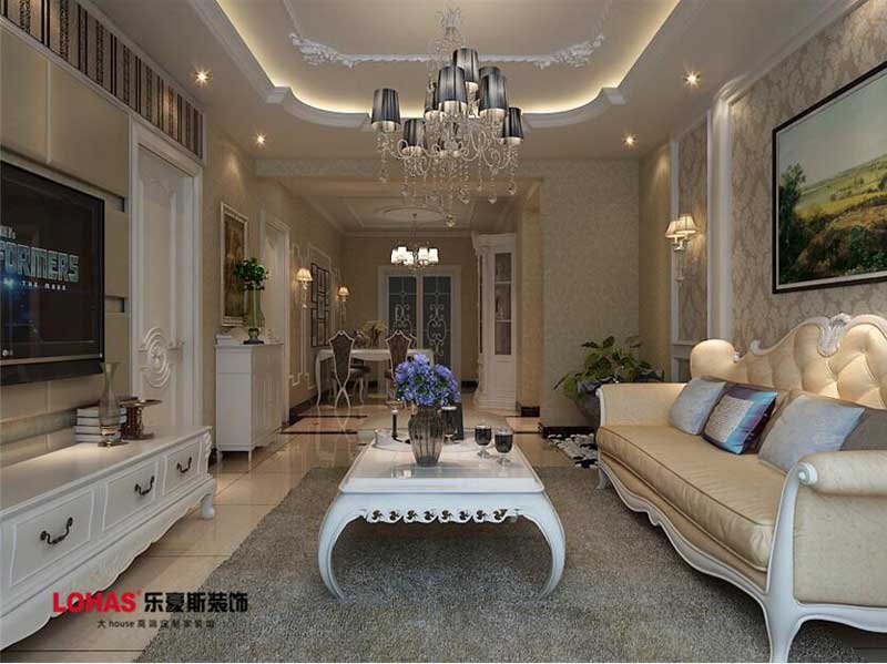 130平米三室兩廳歐式風(fēng)格