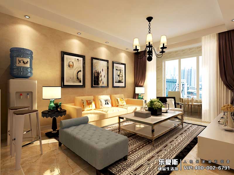 東勝紫御府88平米現(xiàn)代風(fēng)格裝修