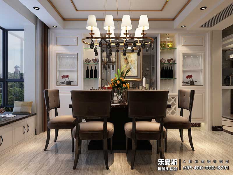 學府名城后奢風格裝修設(shè)計