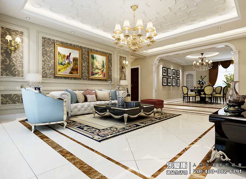 星河盛世歐式風(fēng)格效果圖